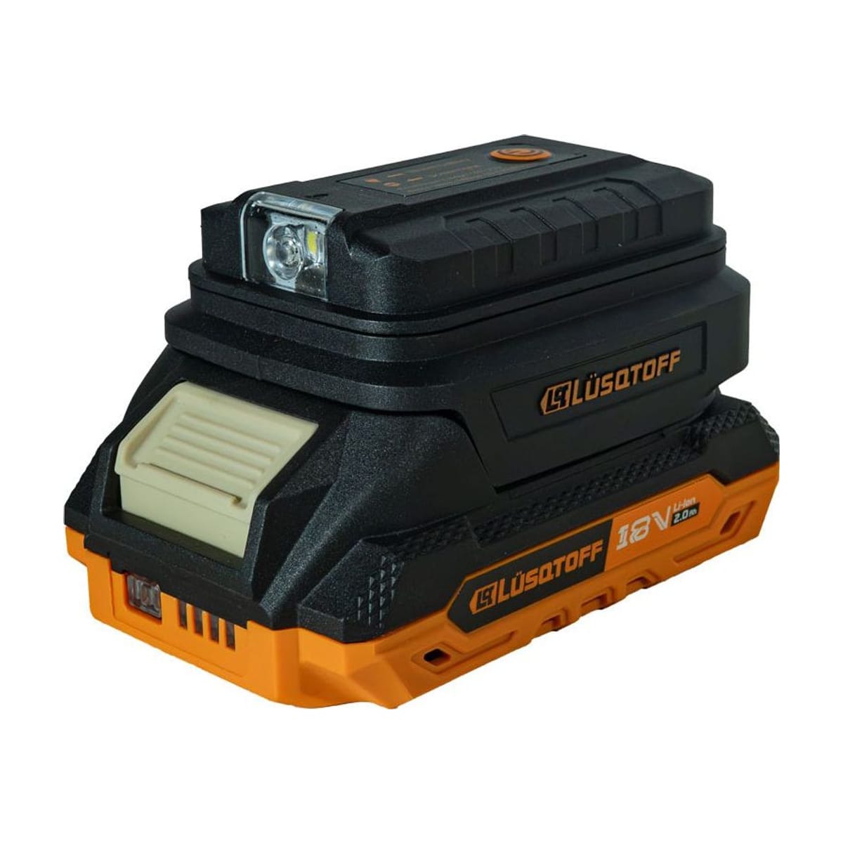 Linterna Adaptador USB 18v LAUSB-8B - Lusqtoff