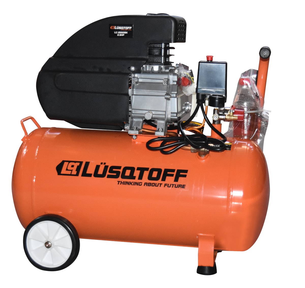 Compresor De Aire 2HP 25L + Kit LC-2025BK - Lusqtoff