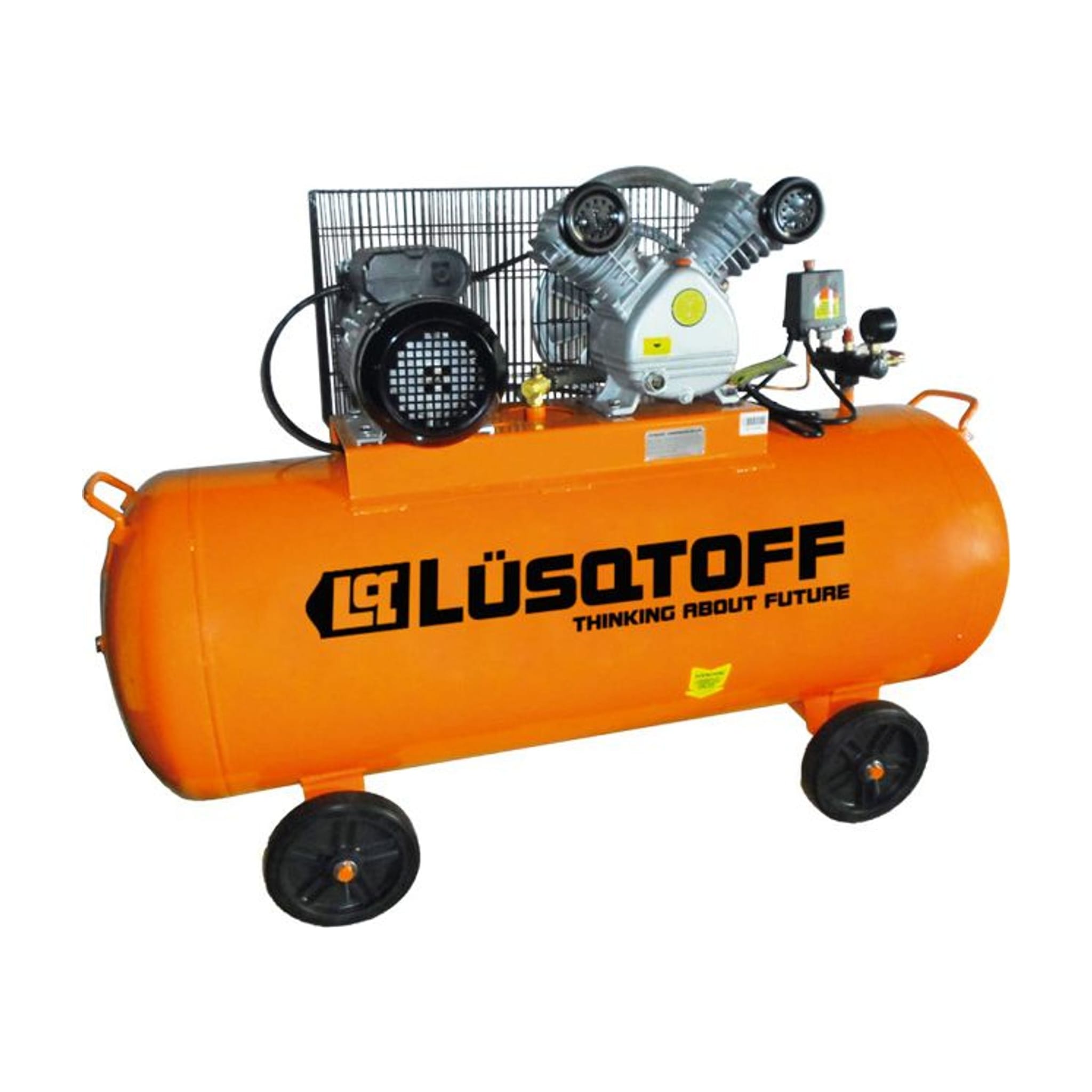 Compresor De Aire Bicilíndrico 3HP 200L A Correa LC-30200 - Lusqtoff