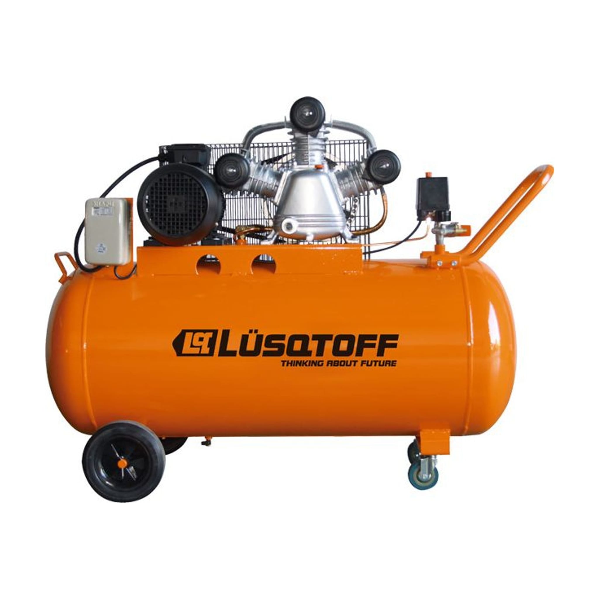 Compresor De Aire Tricilíndrico 4HP 200L Trifásico LC-40200 - Lusqtoff