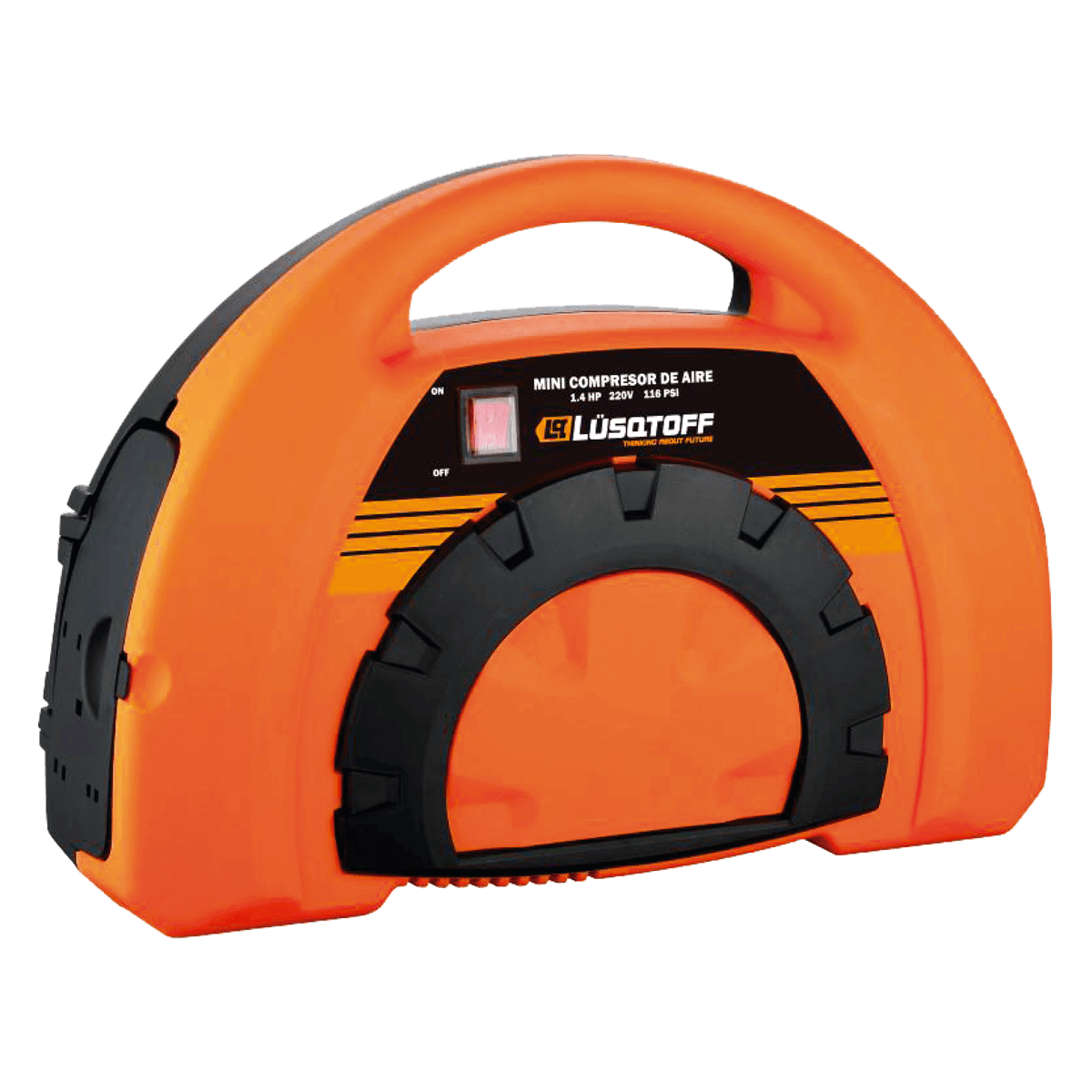 Compresor De Aire Mini Monocilíndrico 1.5HP 180L/min LC-882 - Lusqtoff