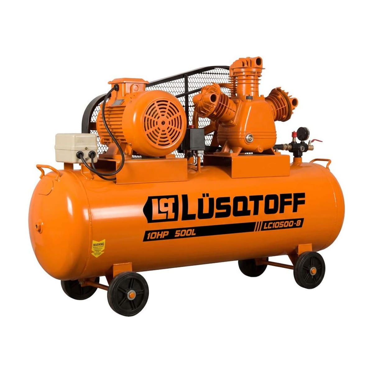 Compresor Aire Tricilíndrico A Correa 500L 10HP 380V LC10500-8 - Lusqtoff