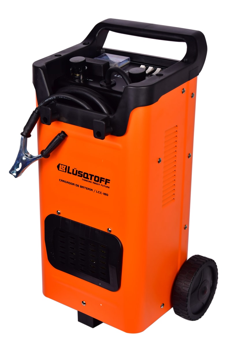 Cargador Arrancador Baterías 12/24V 30A Arranque 180A 500Ah LCC-180 - Lusqtoff
