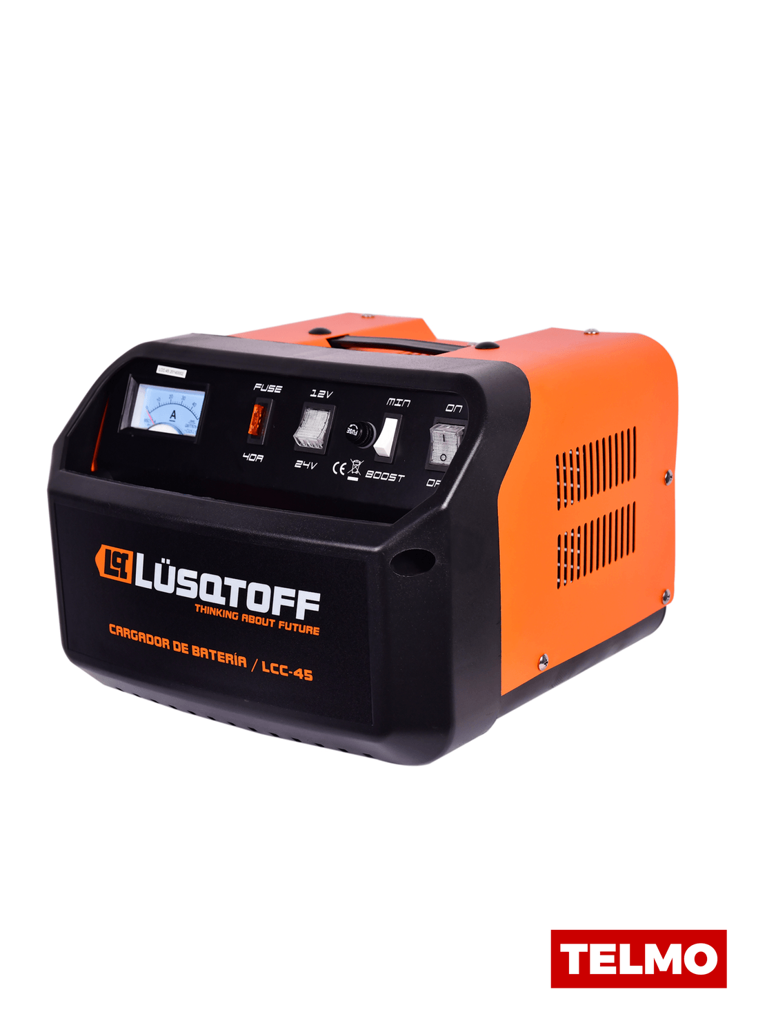 Cargador Batería Inteligente 12/24V 30A 120/300Ah LCC-45 - Lusqtoff, foto real
