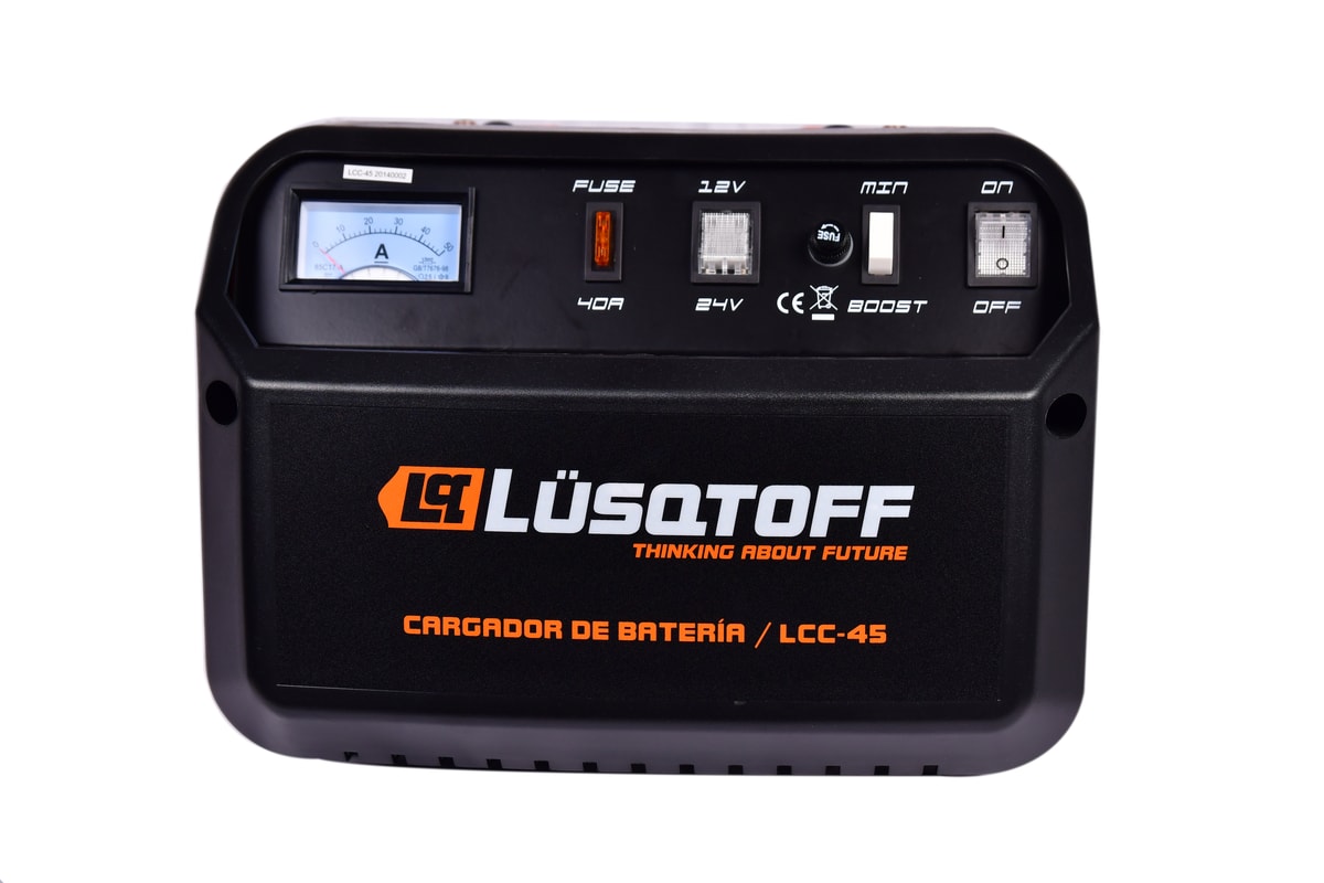 Cargador Batería Inteligente 12/24V 30A 120/300Ah LCC-45 - Lusqtoff