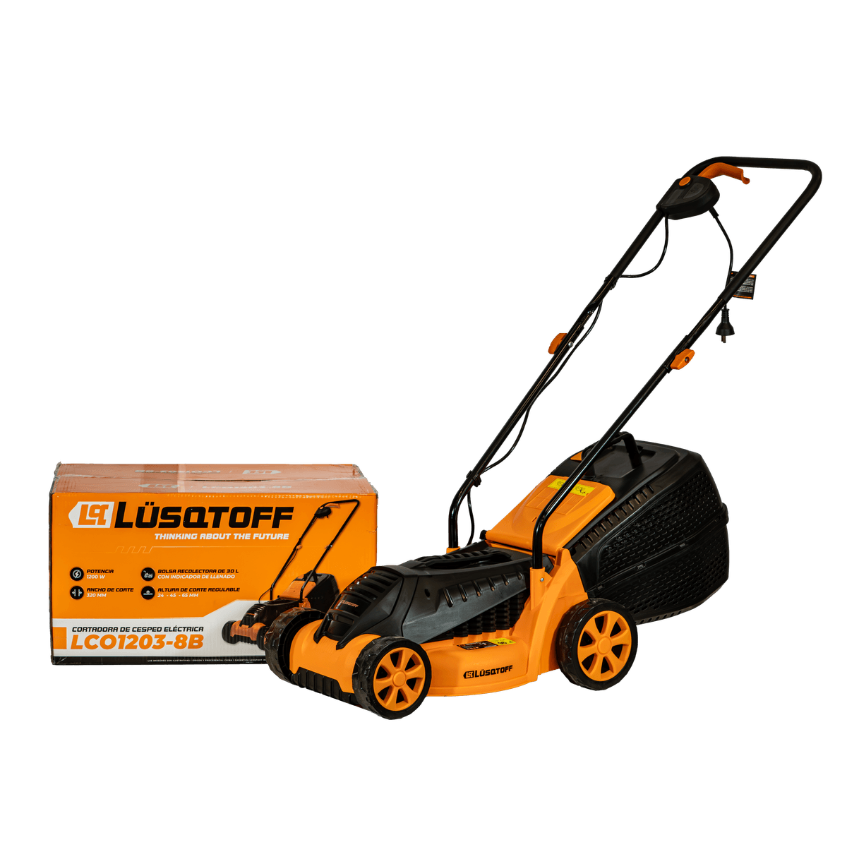 Cortadora De Césped Eléctrica 1200W 320mm LCO1203-8B - Lusqtoff