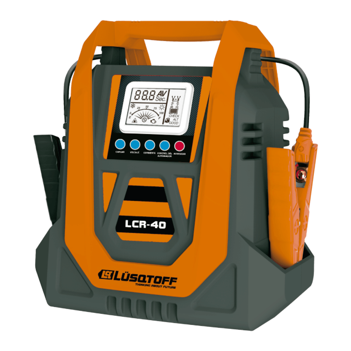 Cargador De Batería Inteligente 40A 12/24V LCR-40 - Lusqtoff
