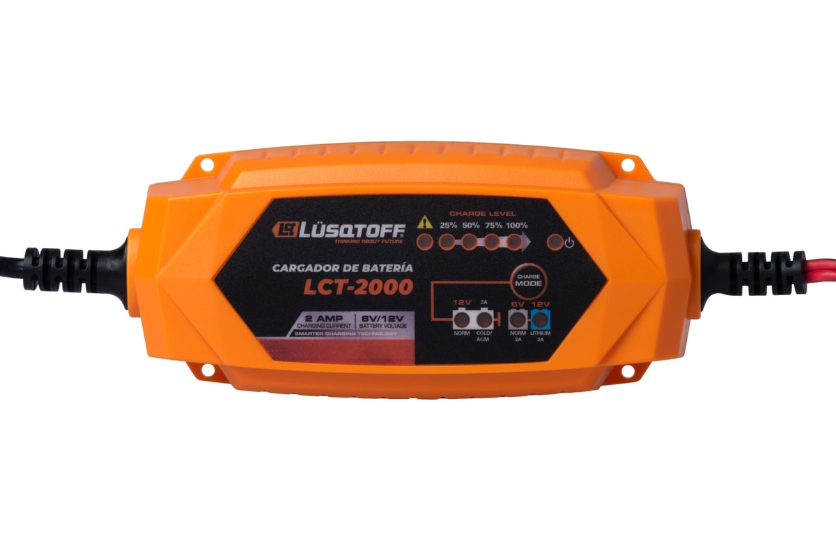 Cargador De Batería Inteligente 12V 35W LCT-2000 - Lusqtoff