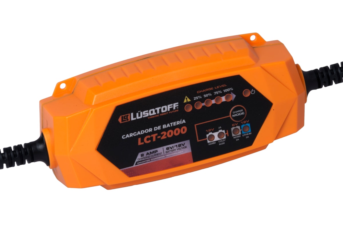 Cargador De Batería Inteligente 12V 35W LCT-2000 - Lusqtoff