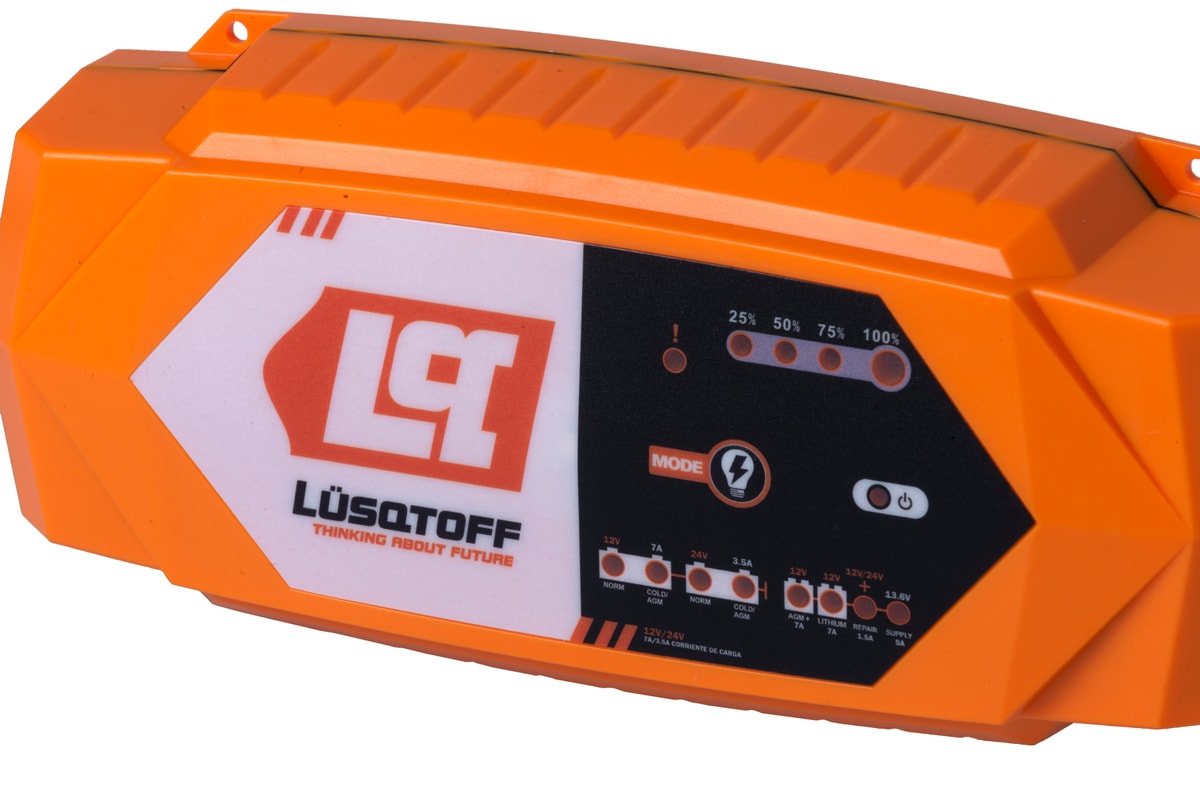 Cargador De Batería Inteligente 12V/24V 120W LCT-7000 - Lusqtoff