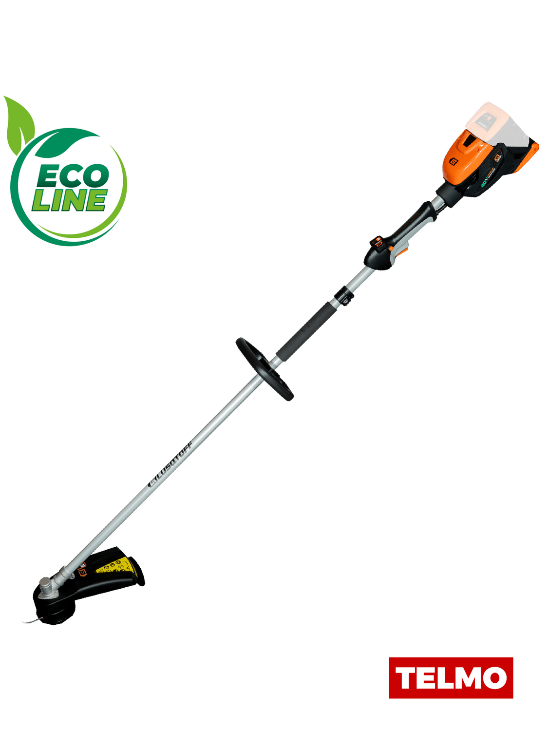 Desmalezadora A Batería 40V Brushless 3 Velocidades Ecoline LD5500-8B - Lusqtoff, foto real