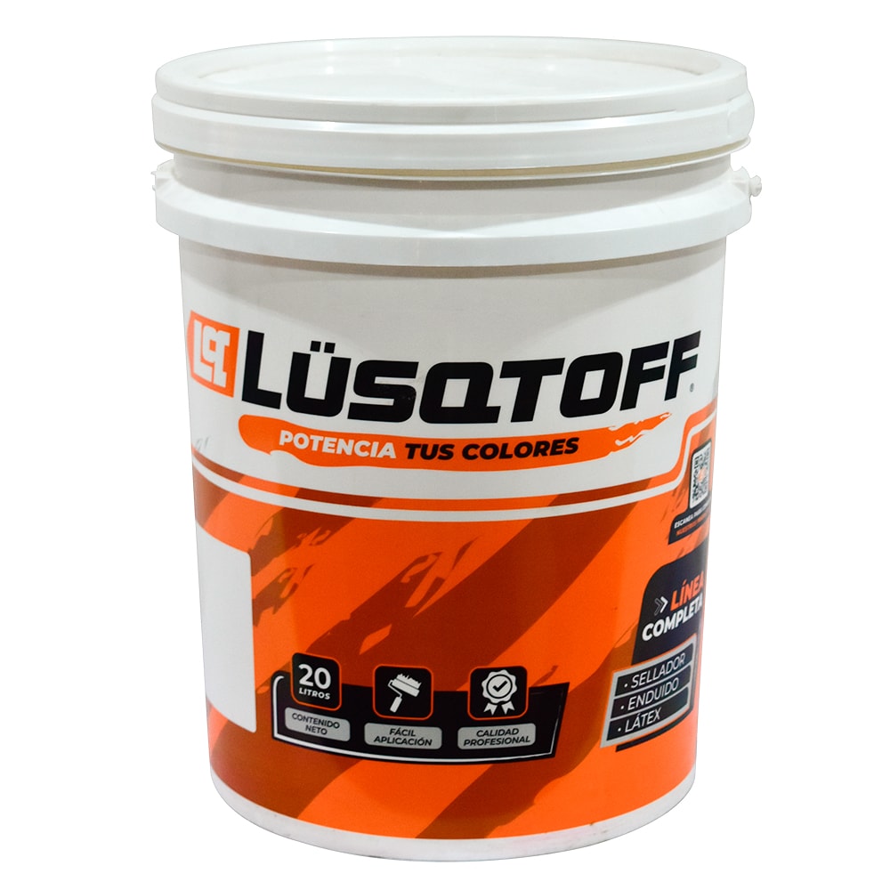 Enduido Plastico Interior Exterior 20L LENDU20-8 - Lusqtoff