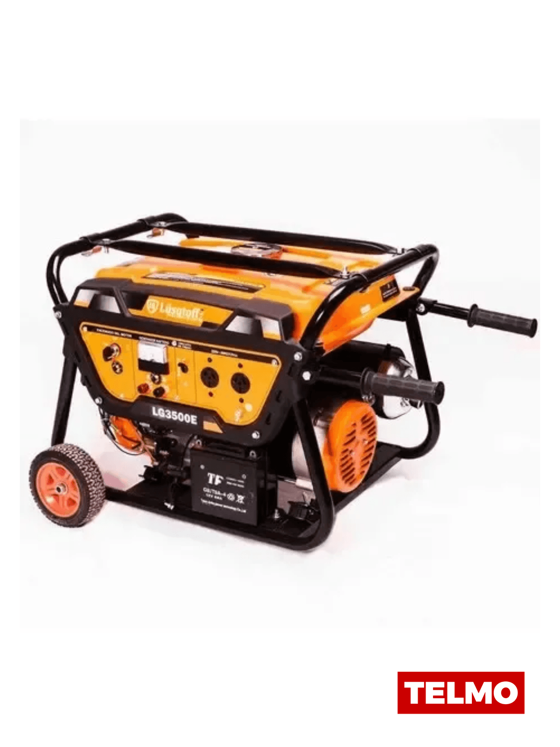Grupo Electrógeno Generador Nafta/Gas 3500W 6.5HP Arranque Eléctrico LG3500EXG - Lusqtoff