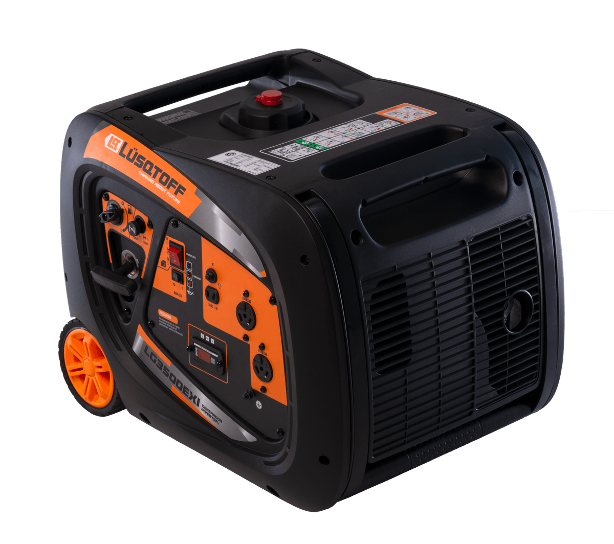 Generador Inverter Naftero 4 Tiempos 3500W Máxima 7HP 220V Monofásico Tanque 15L LG3500EXI - Lusqtoff
