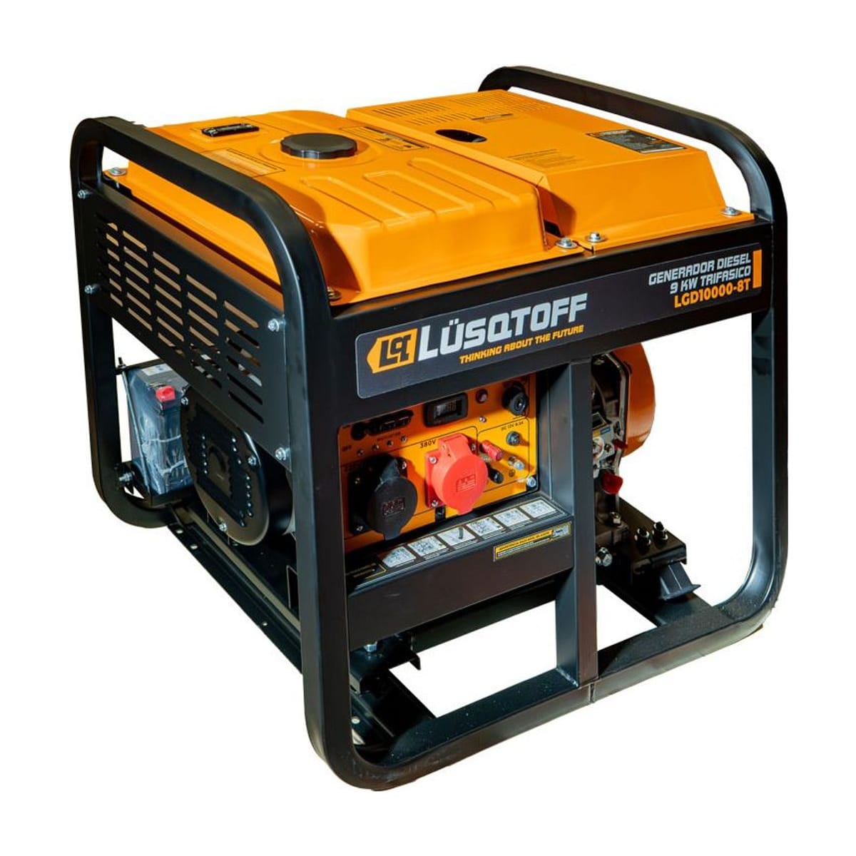 Generador Diesel Trifásico 9KW 220-380V LGD10000-8T - Lusqtoff