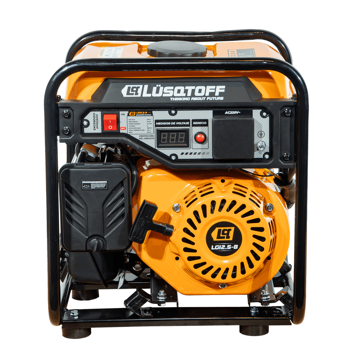 Generador Inverter Naftero 2,5kW Motor 4T OHV 208cc LGI2.5-8 - Lusqtoff