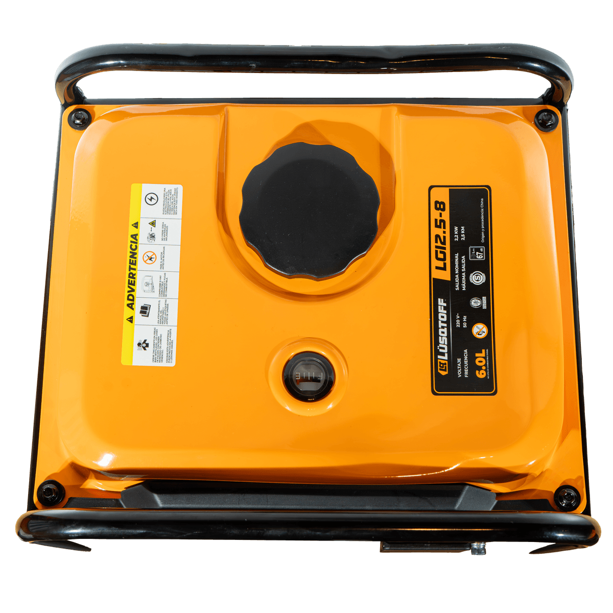 Generador Inverter Naftero 2,5kW Motor 4T OHV 208cc LGI2.5-8 - Lusqtoff