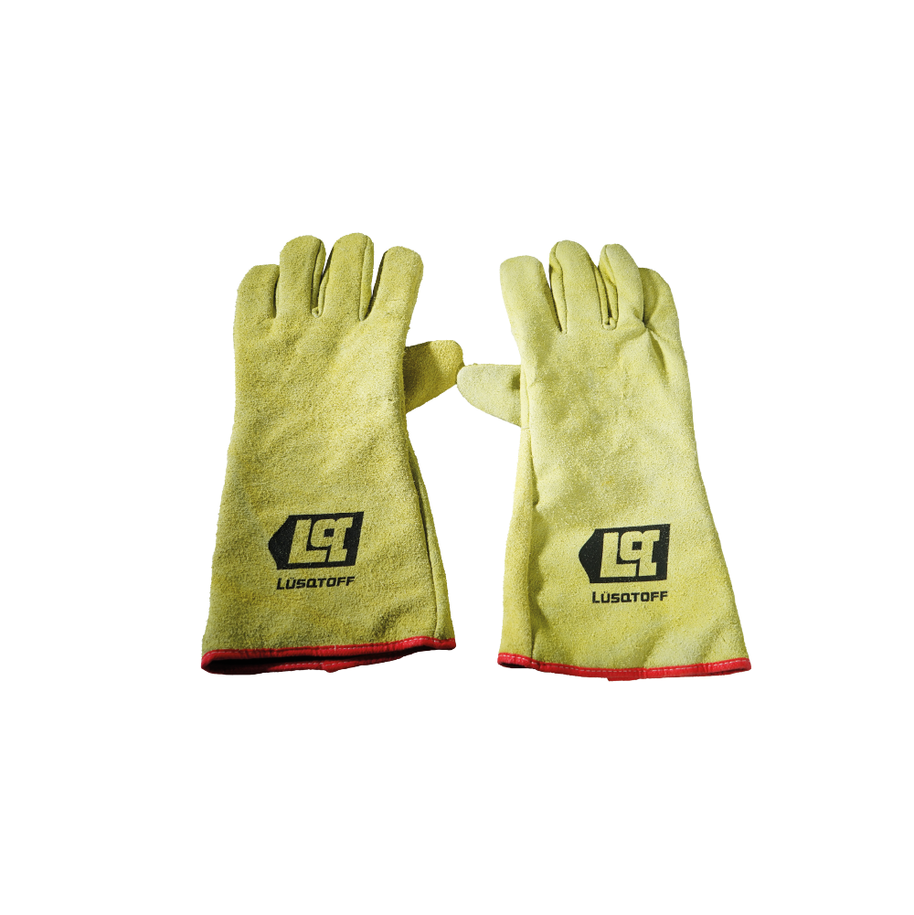 Guante Soldador 32cm Talle 10 LGSOL-8 - Lusqtoff