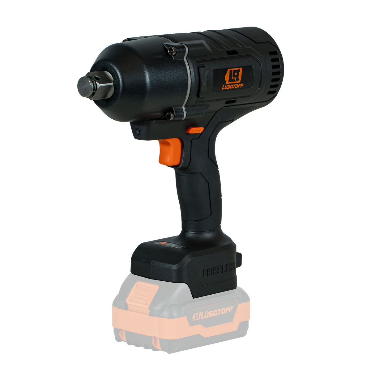 Llave de Impacto A Batería 3/4" Brushless 1500Nm 18V LIL1500-9B - Lusqtoff