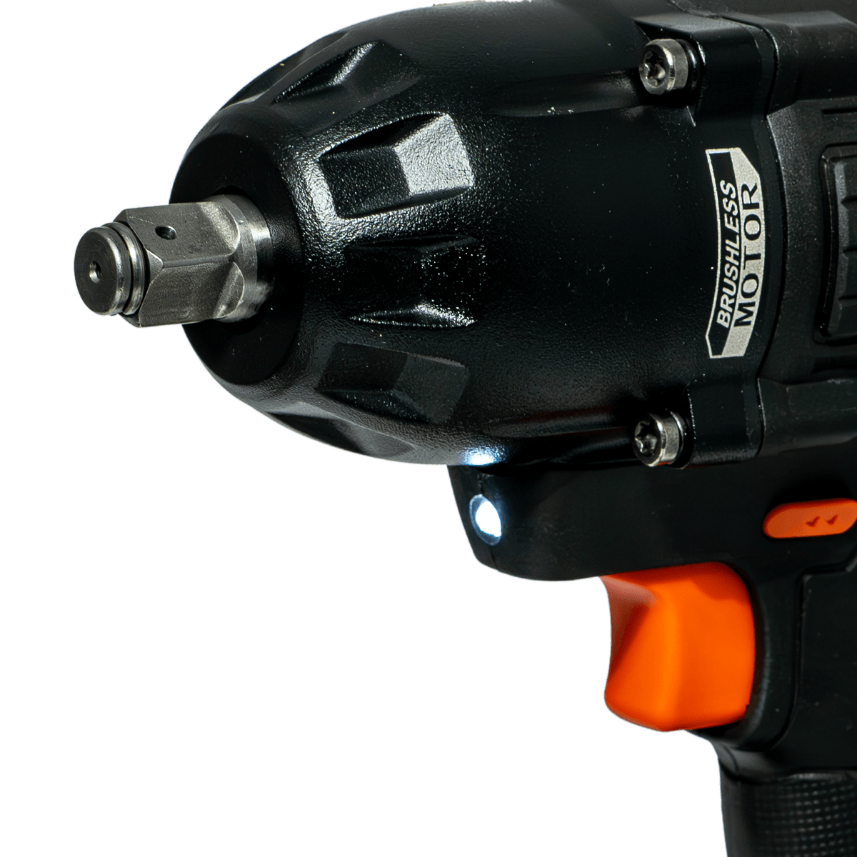 Llave de Impacto Brushless 18V 750Nm 1/2" + 2 Baterías 4Ah + Cargador + Maletín LIL800-9BK - Lusqtoff