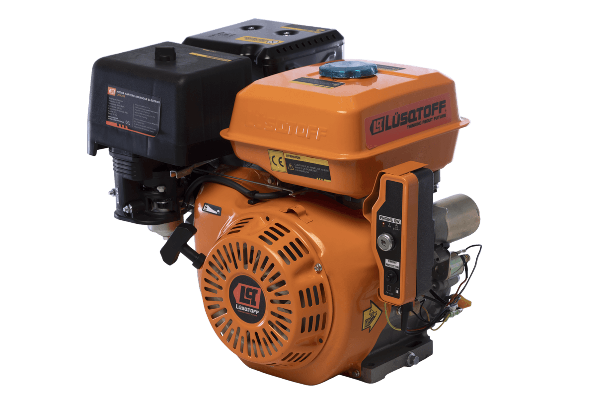 Motor Naftero 15HP 414cc Arranque Eléctrico LM420E - Lusqtoff