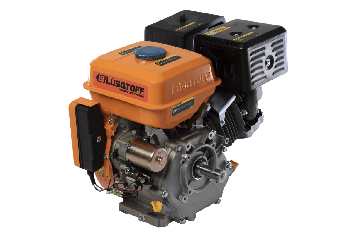 Motor Naftero 15HP 414cc Arranque Eléctrico LM420E - Lusqtoff