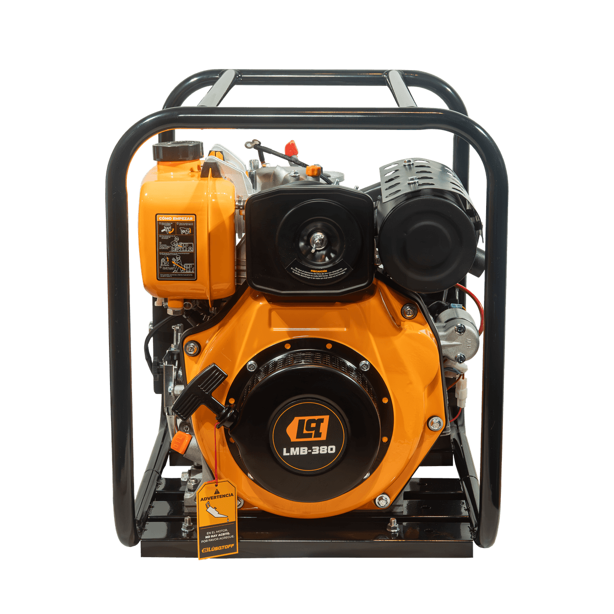 Motobomba Diesel Autocebante 7HP LMB-380 - Lusqtoff