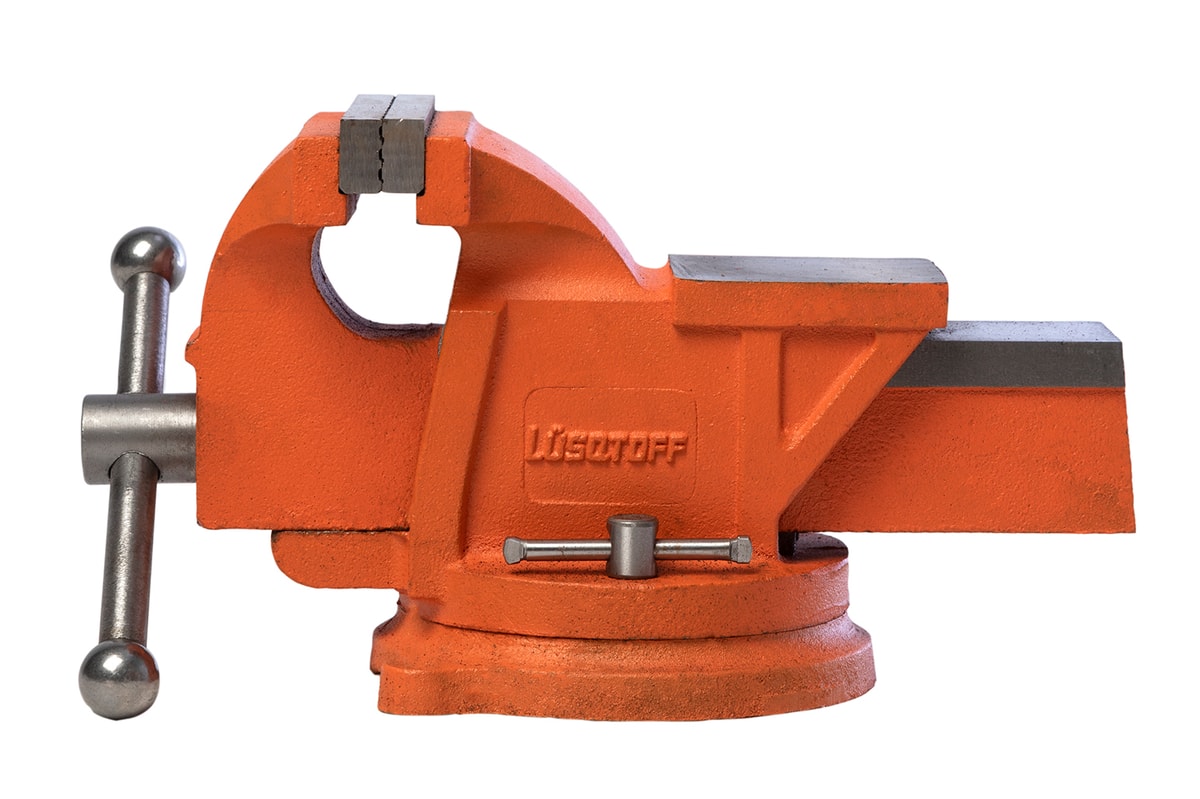 Morsa Banco Giratoria Yunque Mordaza 4" Apertura 100mm LMO4 - Lusqtoff