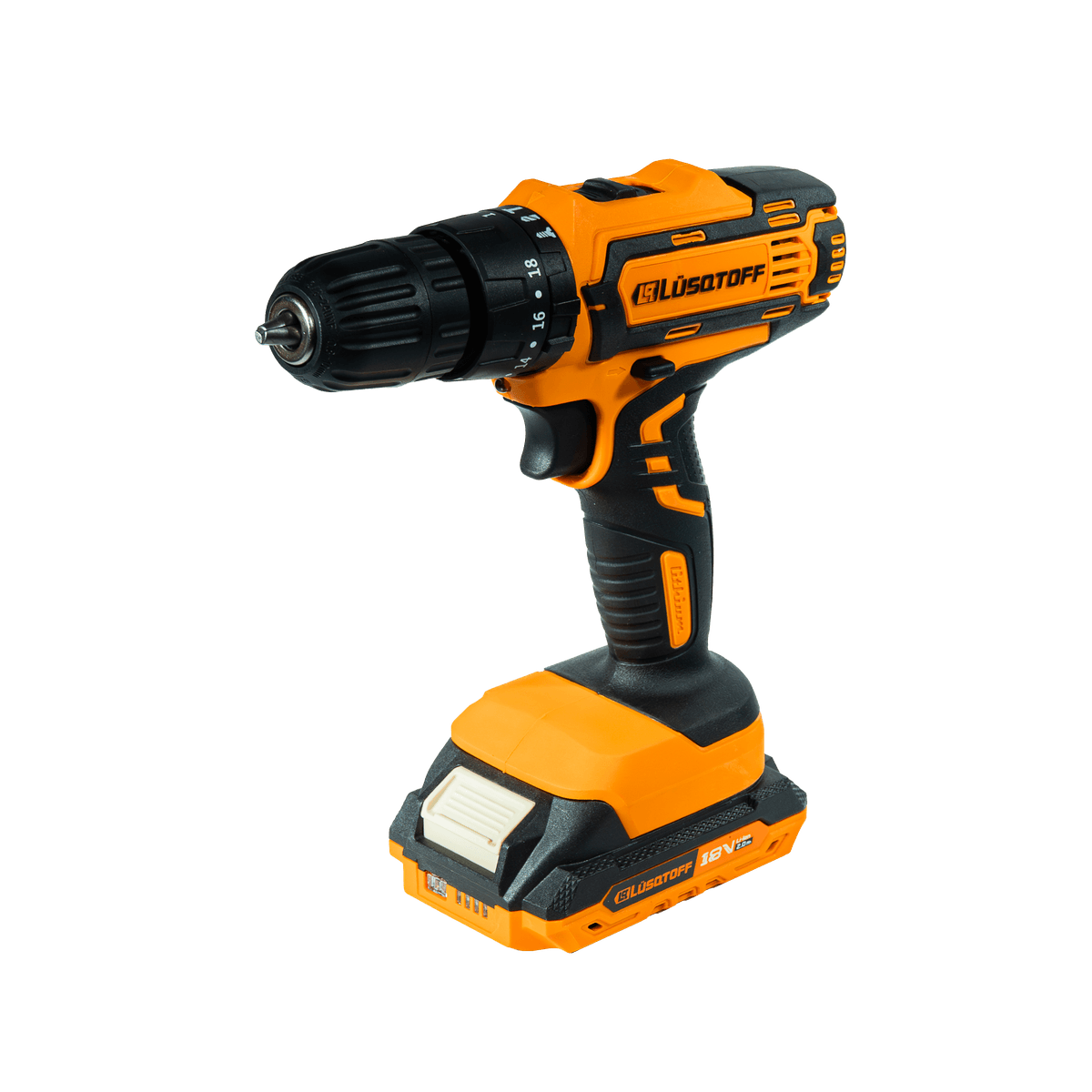 Pack Racing Taladro + Llave Impacto 600Nm + Amoladora 115mm 18V LPACK003-8 - Lusqtoff
