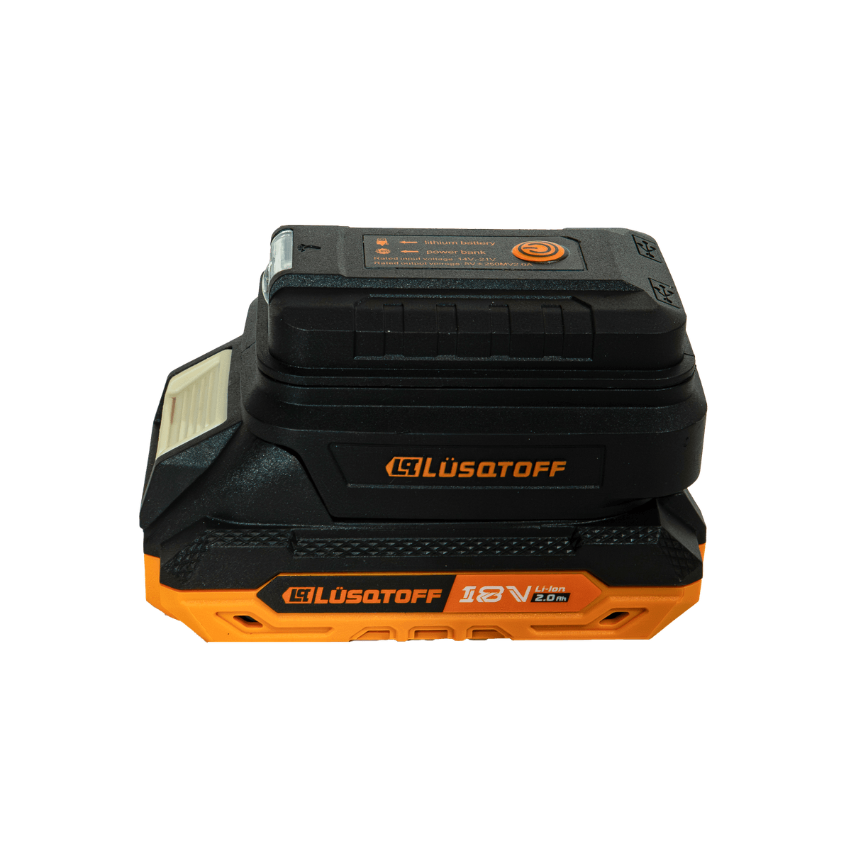Pack Racing Taladro + Llave Impacto 600Nm + Amoladora 115mm 18V LPACK003-8 - Lusqtoff