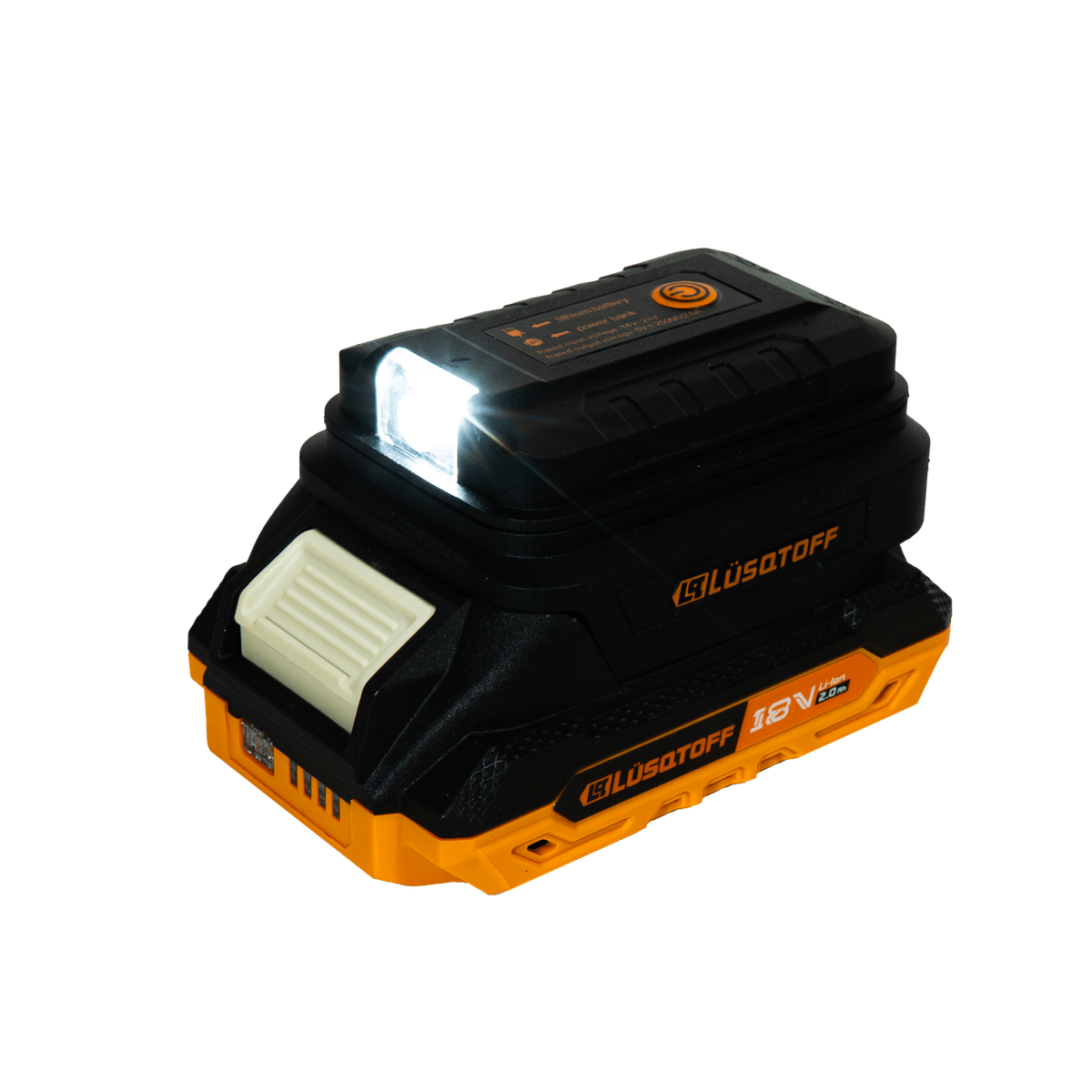 Pack Racing Taladro + Llave Impacto 600Nm + Amoladora 115mm 18V LPACK003-8 - Lusqtoff