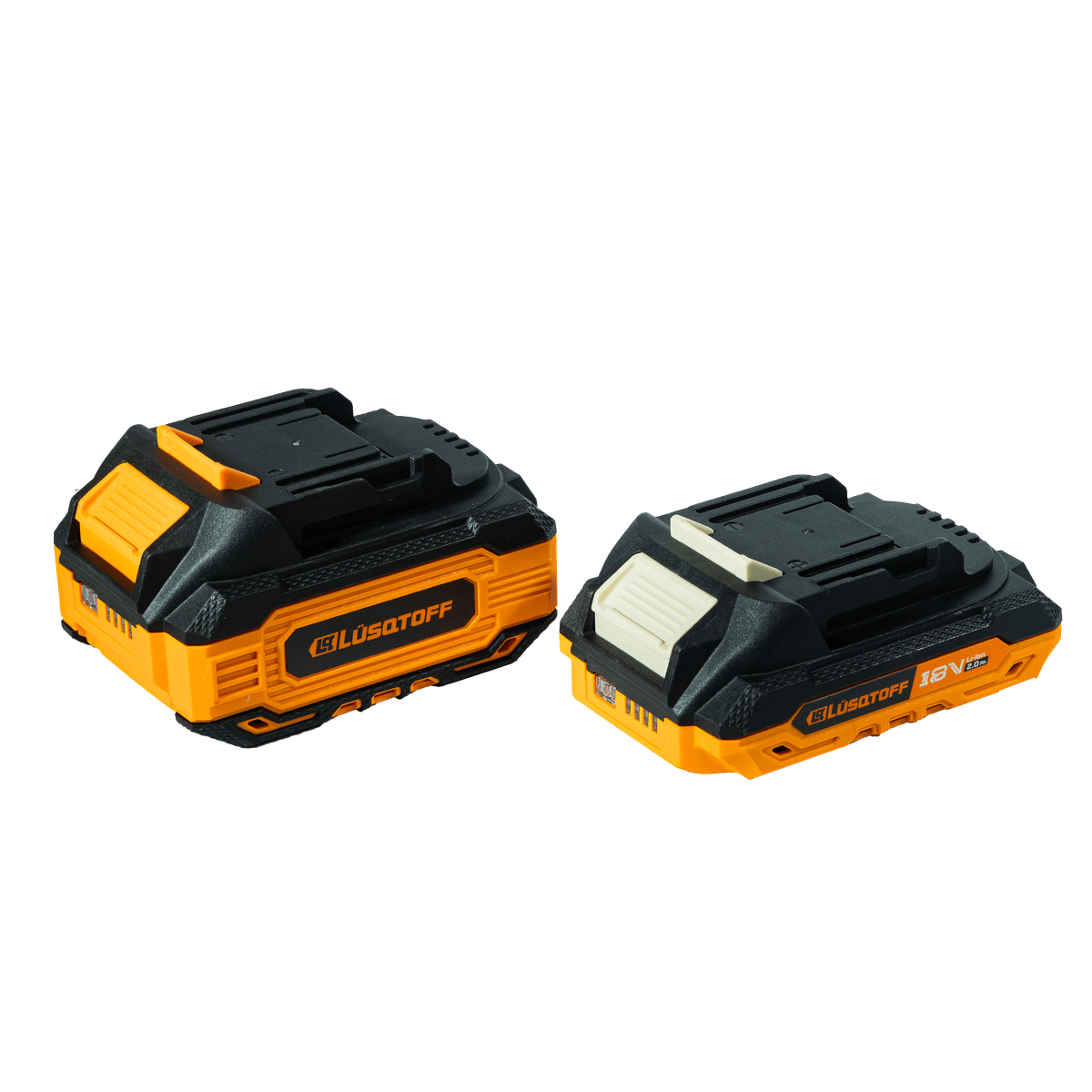 Pack Racing Taladro + Llave Impacto 600Nm + Amoladora 115mm 18V LPACK003-8 - Lusqtoff