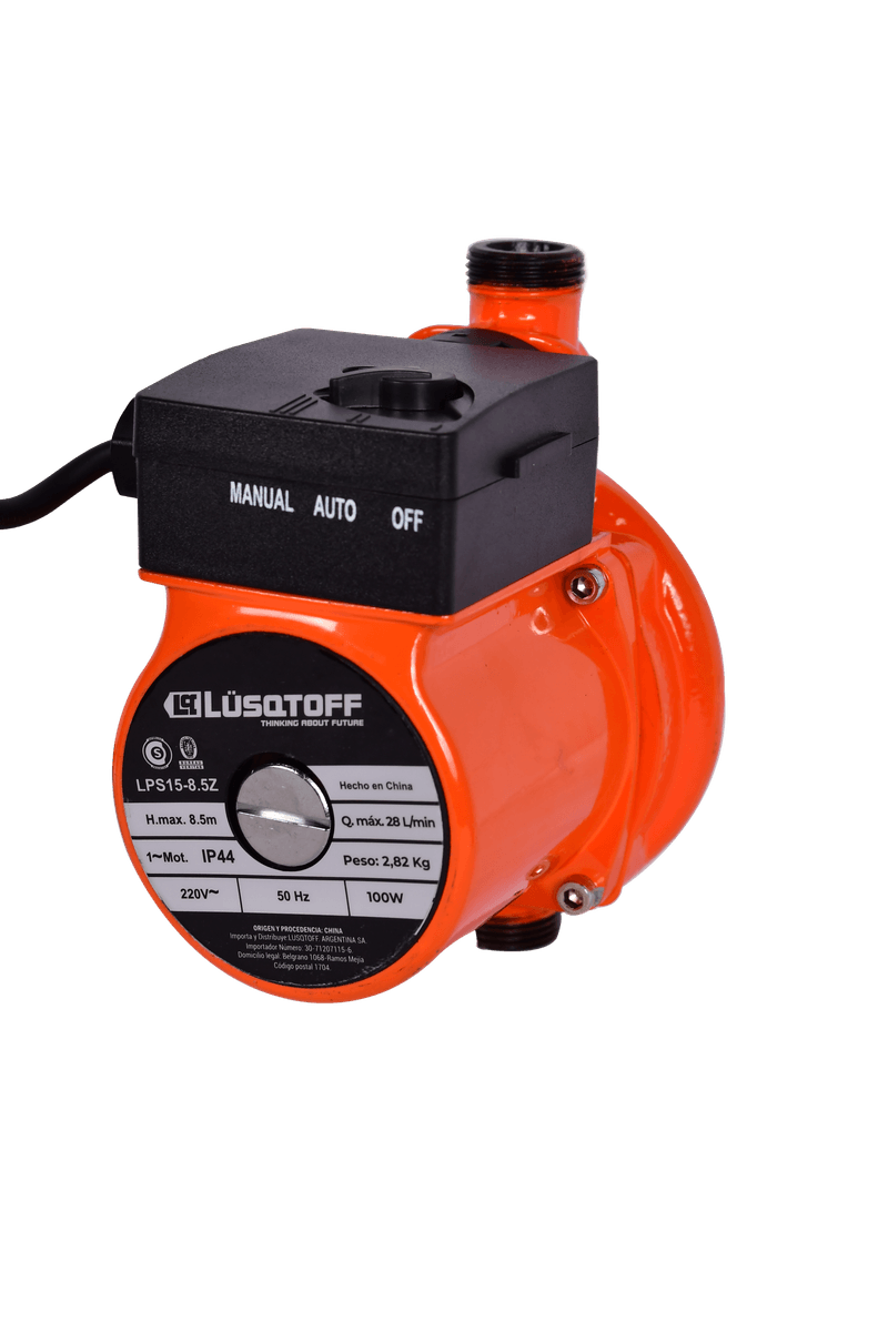 Bomba Presurizadora 100W 8,5m LPS15-8.5Z - Lusqtoff