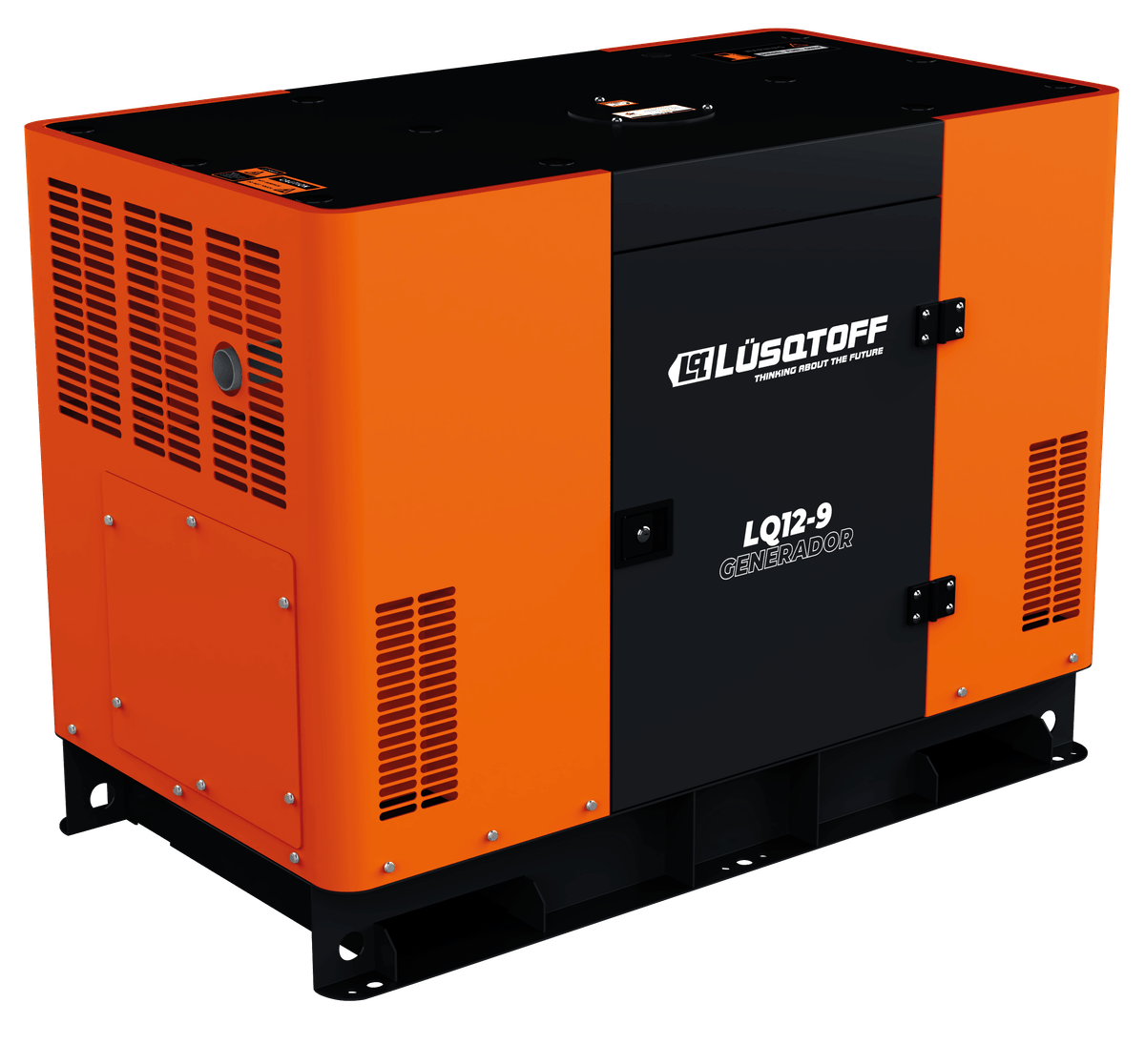 Generador Industrial Cabinado Insonorizado 12KVA Diesel LQ12-9 - Lusqtoff