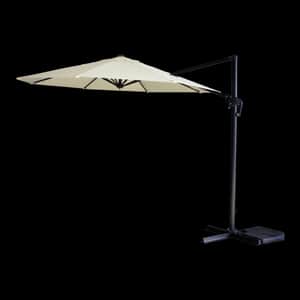 Sombrilla Con Pie 3m Blanca LQ50-04B - Lusqtoff