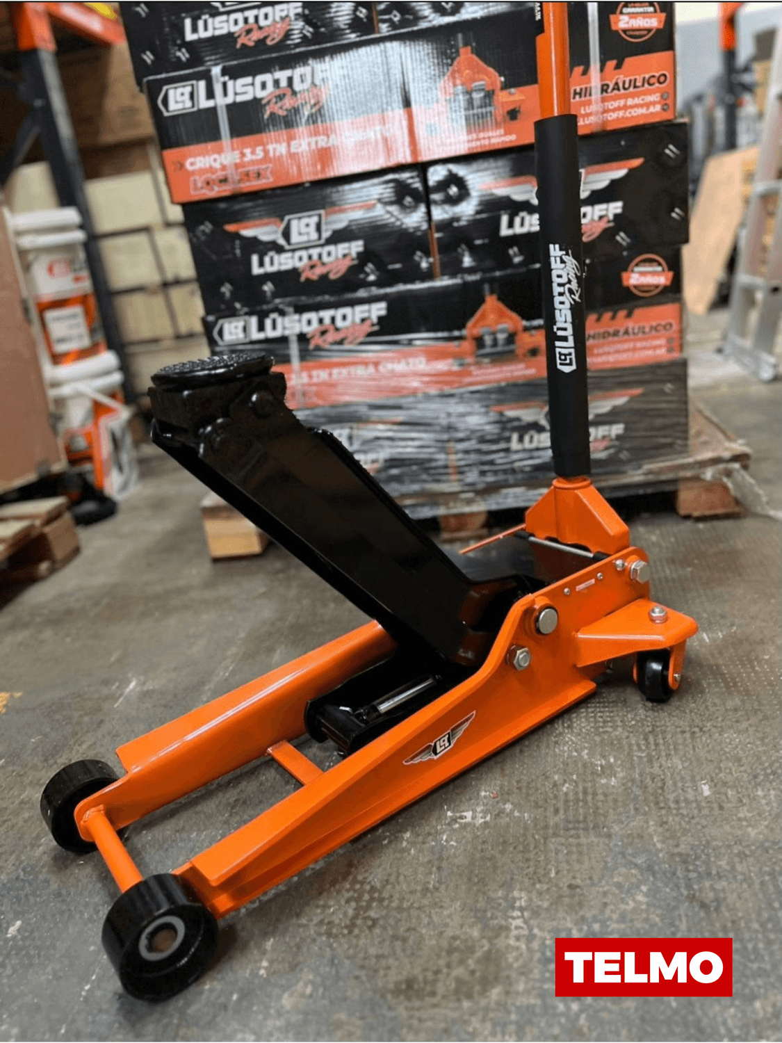 Crique Hidráulico Extra Chato 3.5 Tn LQC3-5EX - Lusqtoff