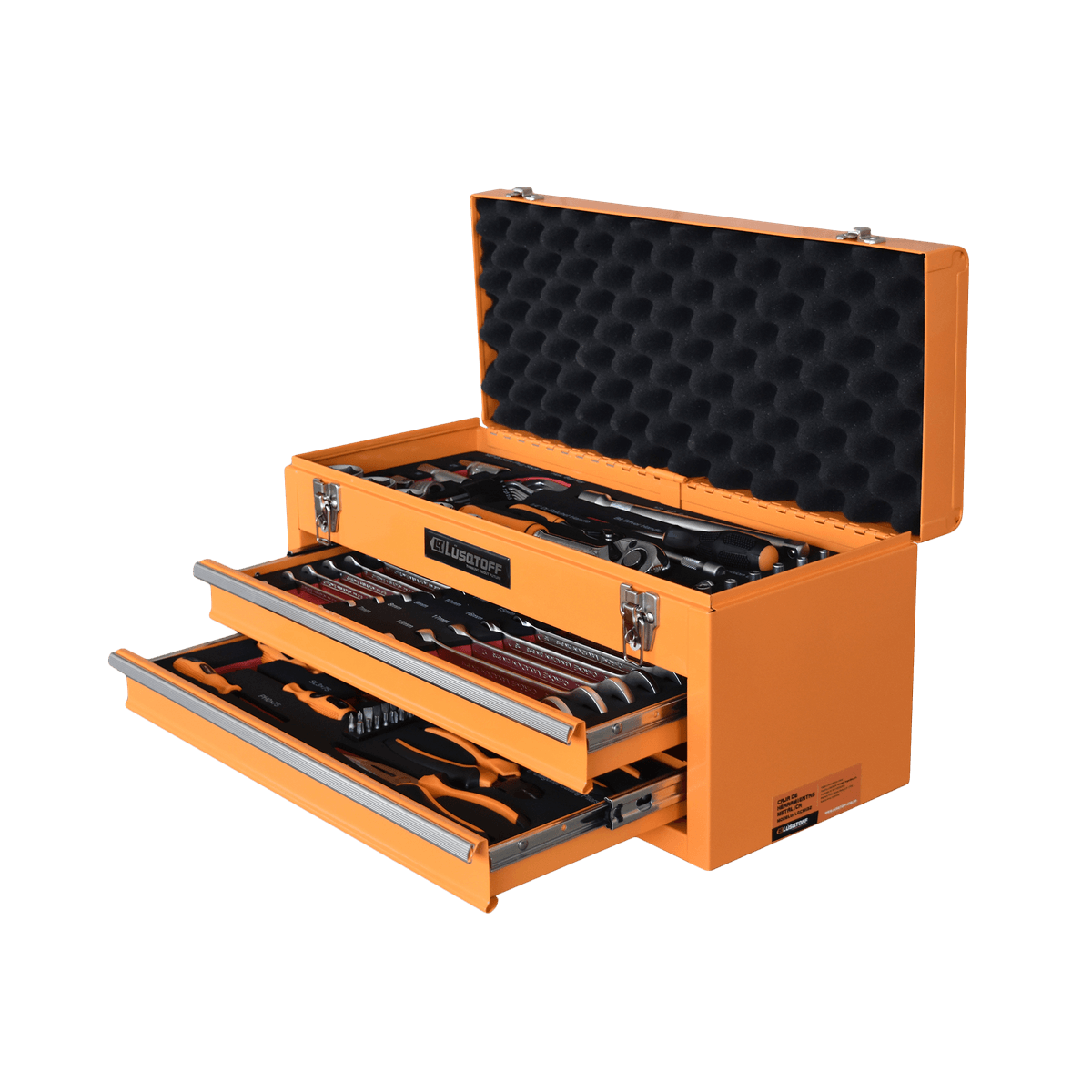 Gabinete Herramientas Metálico 80pzs LQCM132 - Lusqtoff