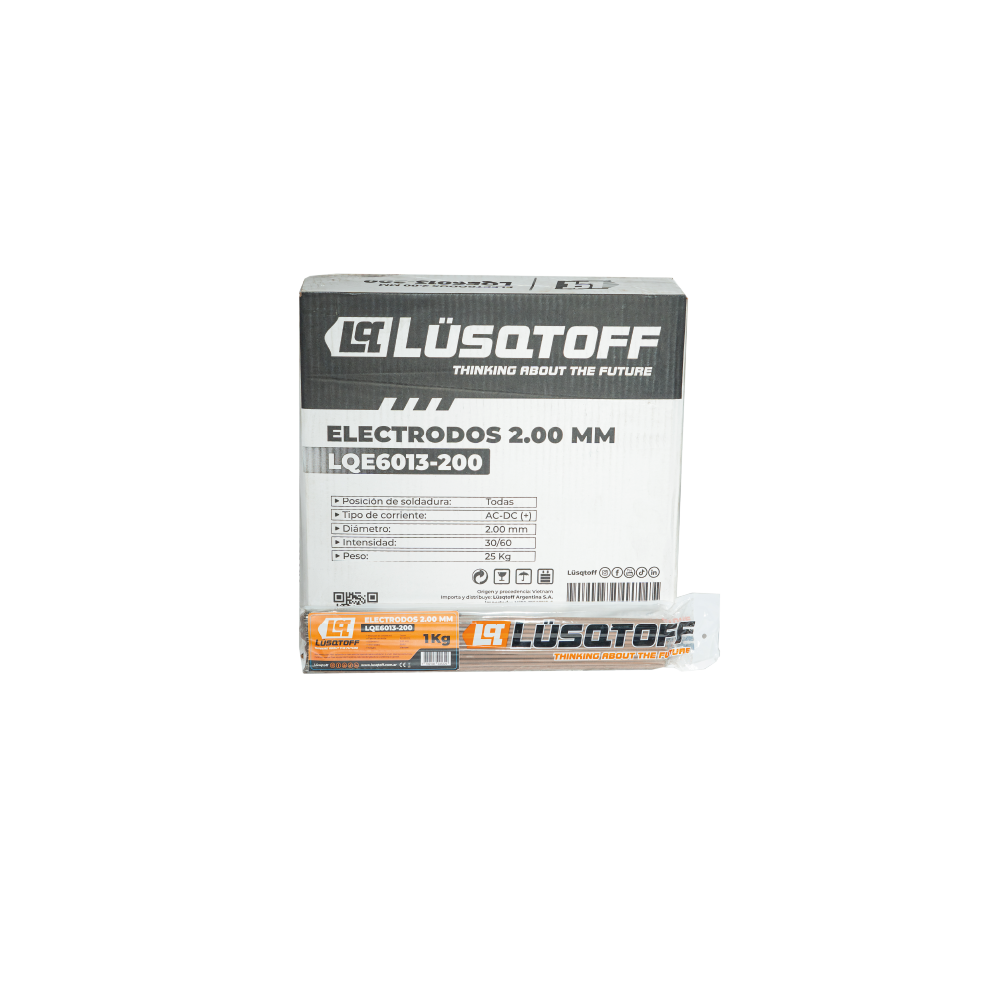 Caja Electrodos 6013 2mm 25kg LQE6013-200 - Lusqtoff