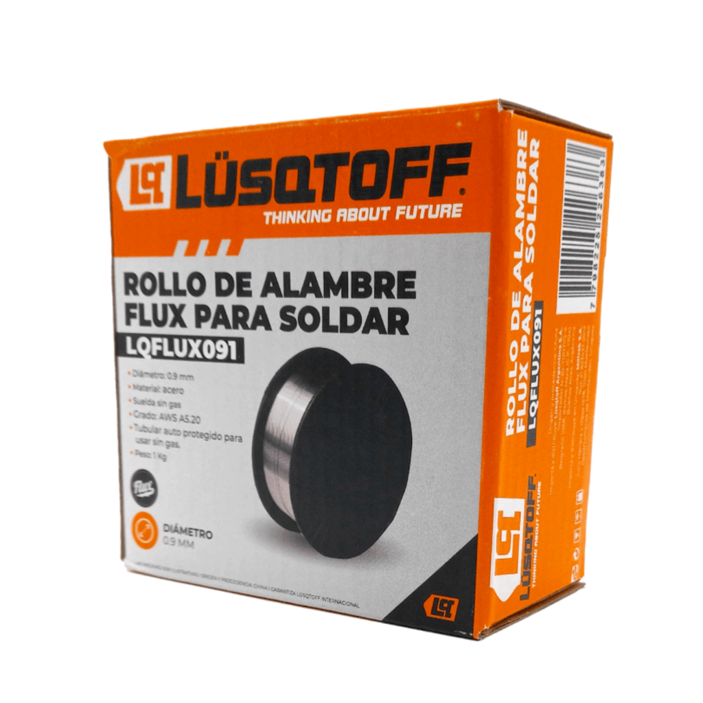 Alambre Flux Para Soldar 0.9mm x 1kg LQFLUX091 - Lusqtoff