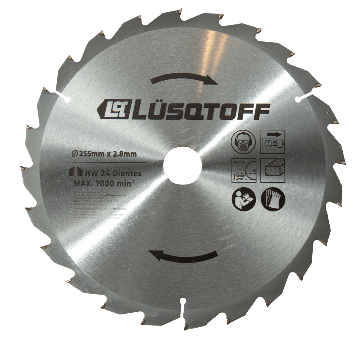 Sierra Ingletadora 2400W 255mm LQI2400-9 - Lusqtoff