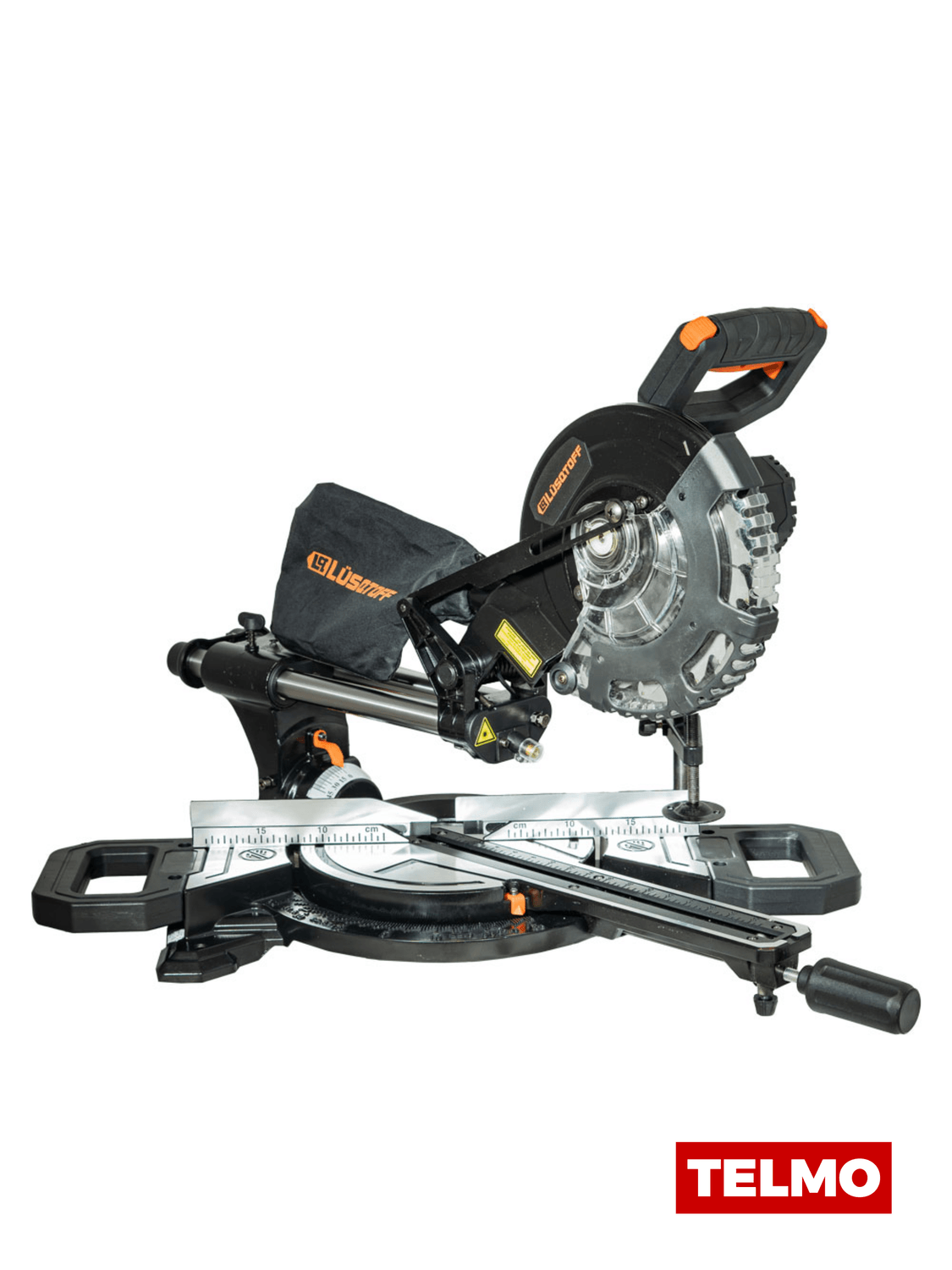 Sierra Ingletadora Telescópica A Batería 18V Brushless 210mm Láser LQI4500-9B - Lusqtoff, foto real