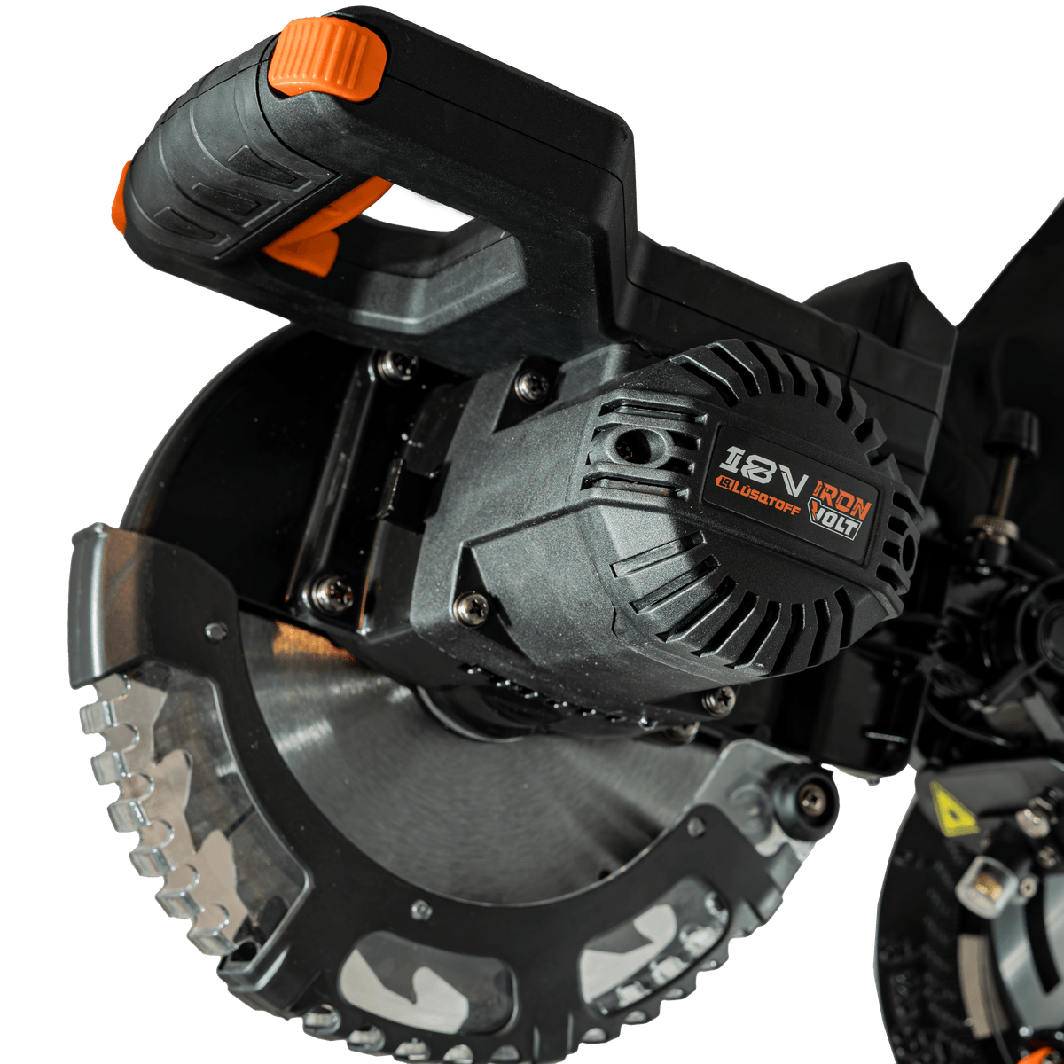 Sierra Ingletadora Telescópica A Batería 18V Brushless 210mm Láser LQI4500-9B - Lusqtoff
