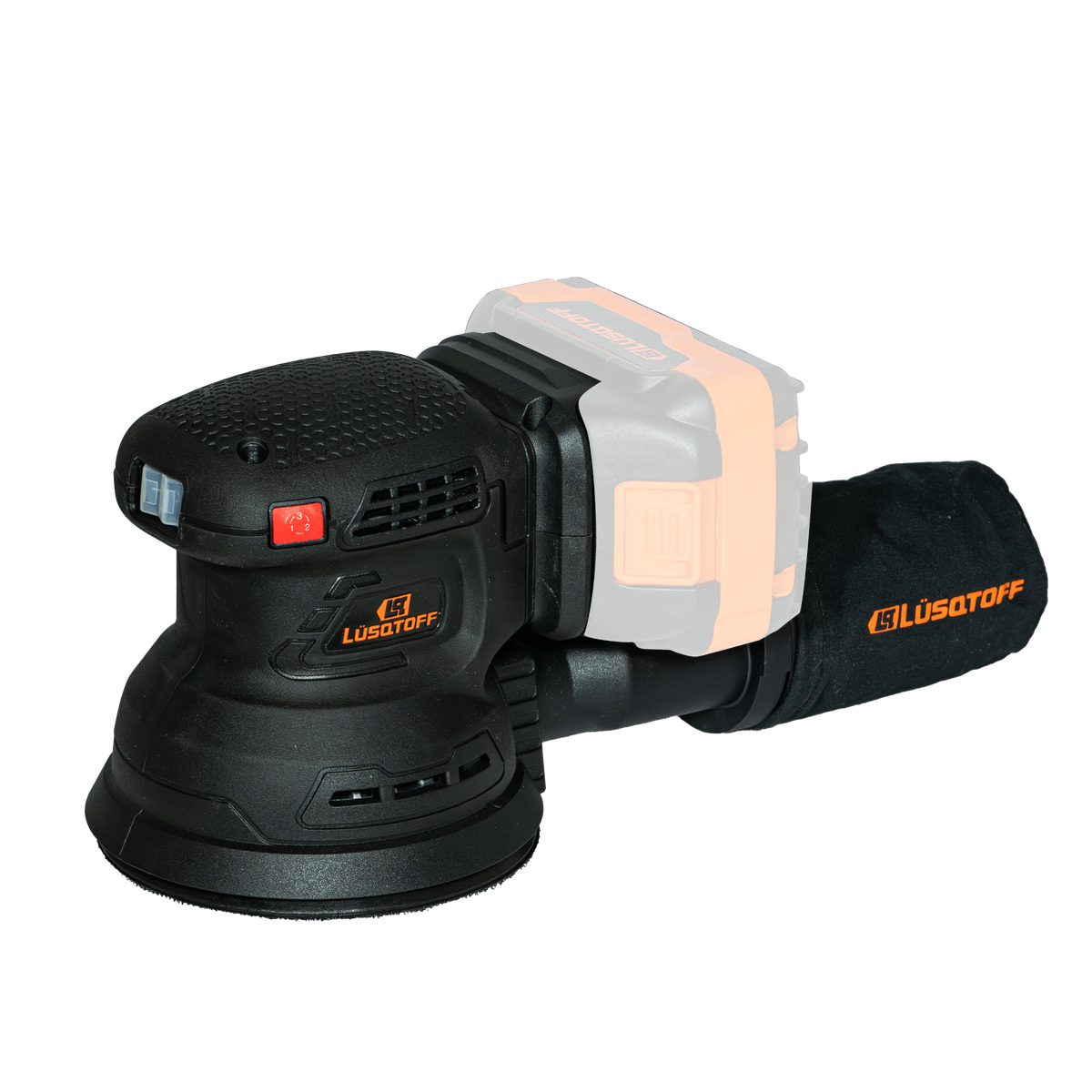 Lijadora Roto Orbital A Batería 18V Brushless 125mm LRL11000-9B - Lusqtoff