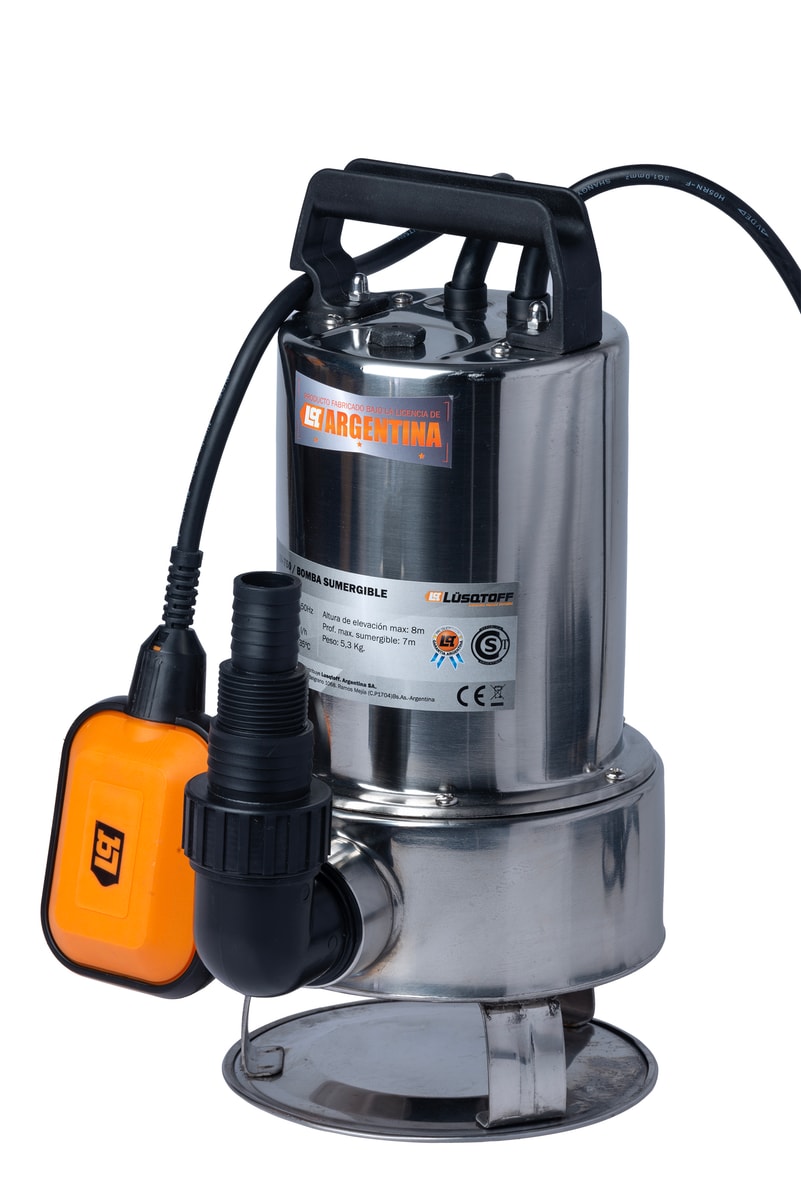 Bomba Sumergible Inoxidable 750W 1HP LSI-750 - Lusqtoff