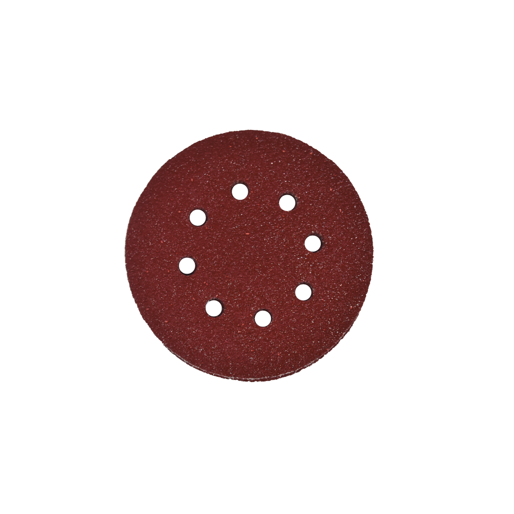 Lija Velcro 125mm Grano 80 x6 LVEL12580-9 - Lusqtoff