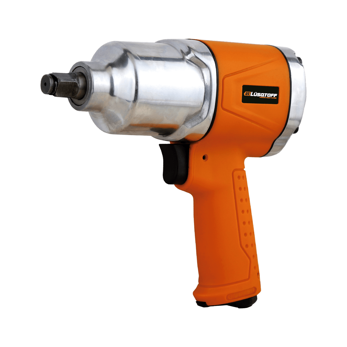 Llave de Impacto Neumática 1/2" 310Nm 7000 RPM 90 PSI + 10 Bocallaves + Extensión + Filtro Lubricador + Maletín LX-001 - Lusqtoff