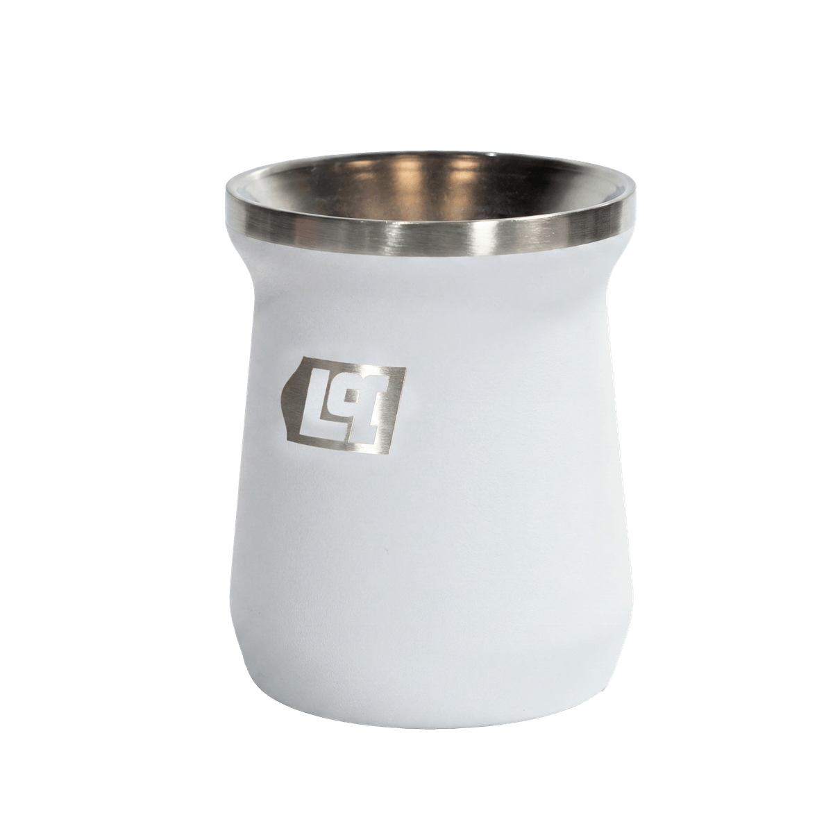 Mate Acero Inoxidable 300ml Blanco MATLB-9 - Lusqtoff