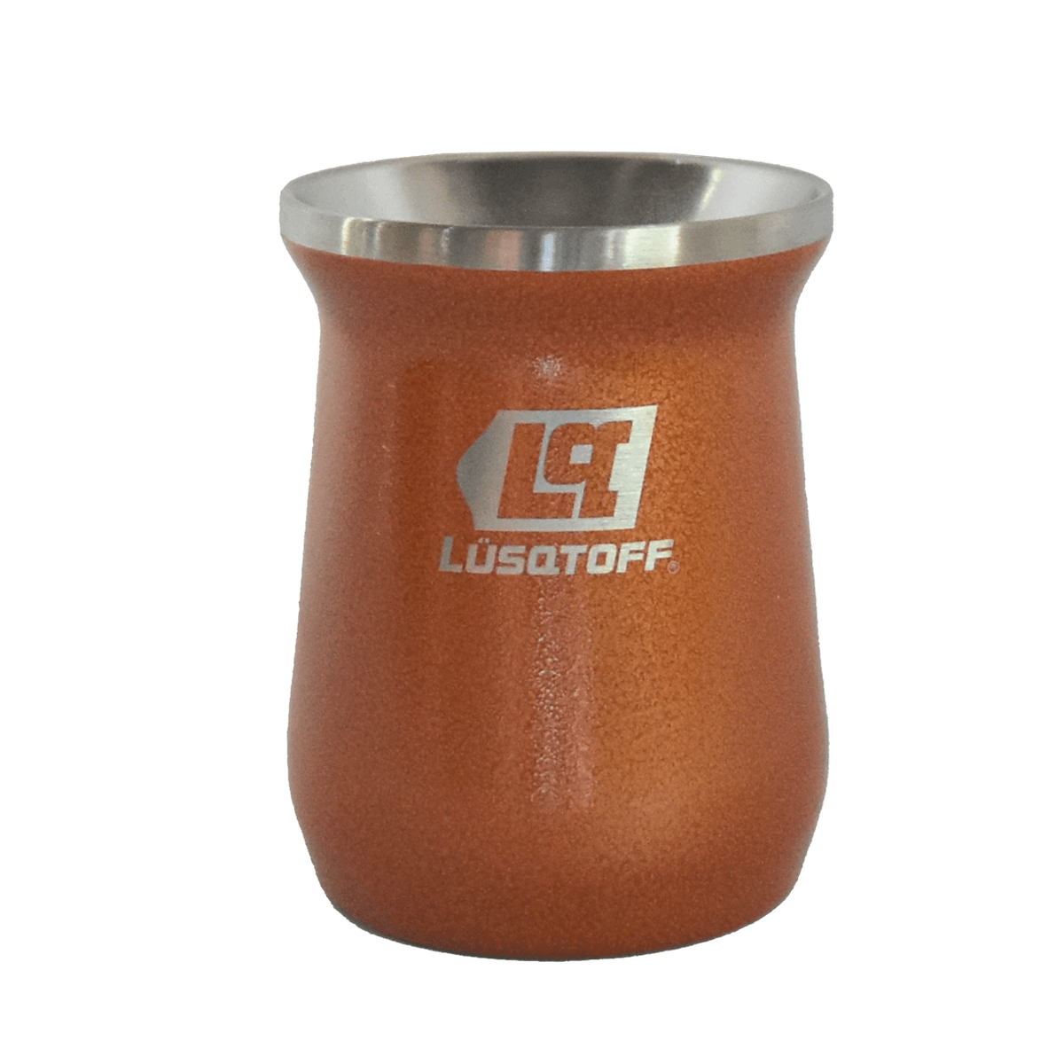 Mate Acero Inoxidable 300ml Naranja MATLNJ-9 - Lusqtoff