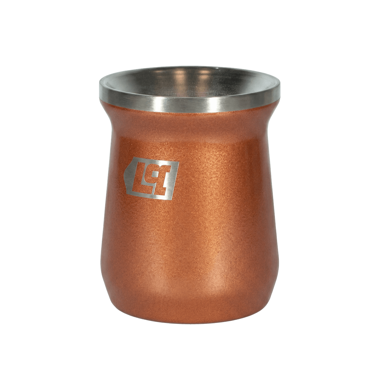 Mate Acero Inoxidable 300ml Naranja MATLNJ-9 - Lusqtoff