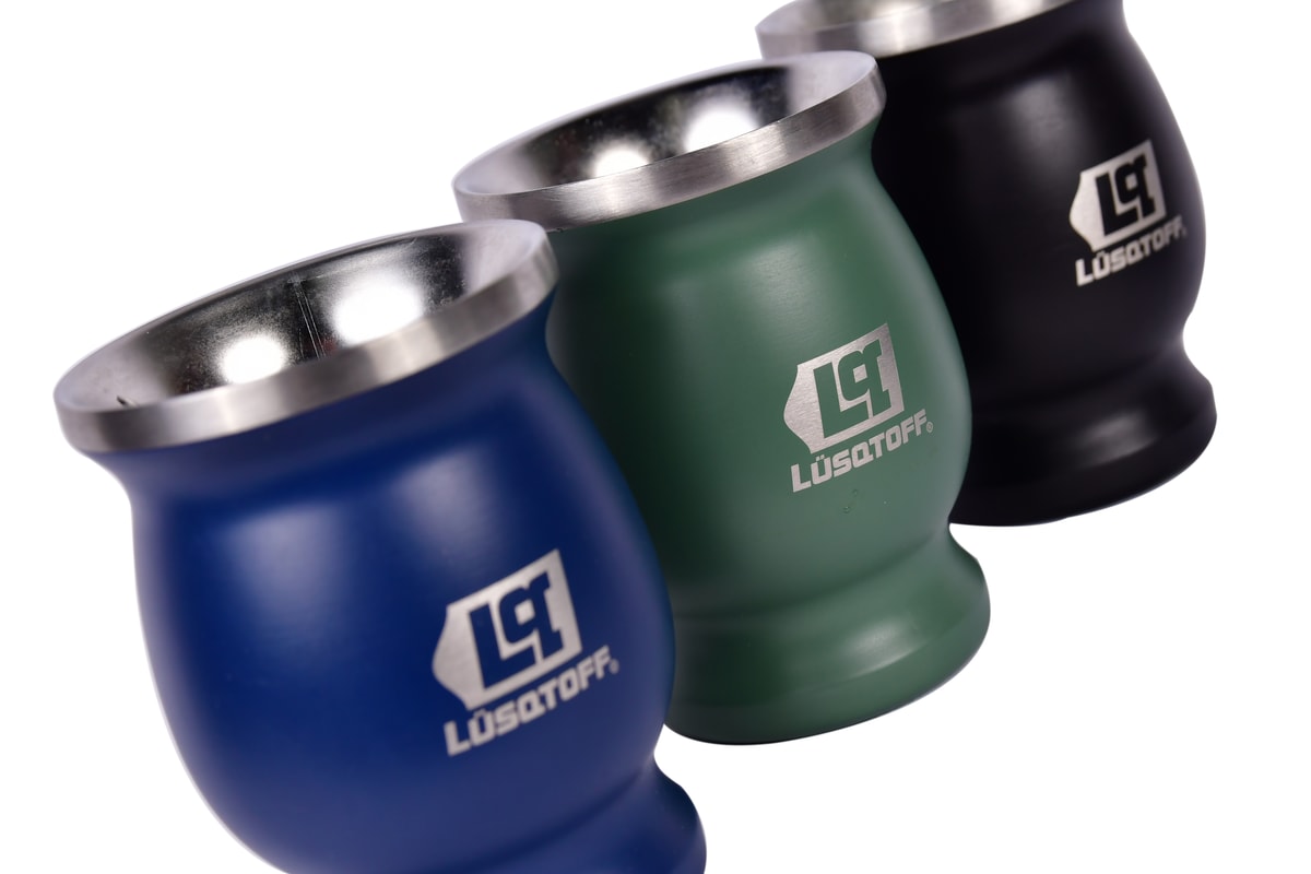 Mate Acero Inoxidable 300ml Verde Con Bombilla MATLV-8B - Lusqtoff